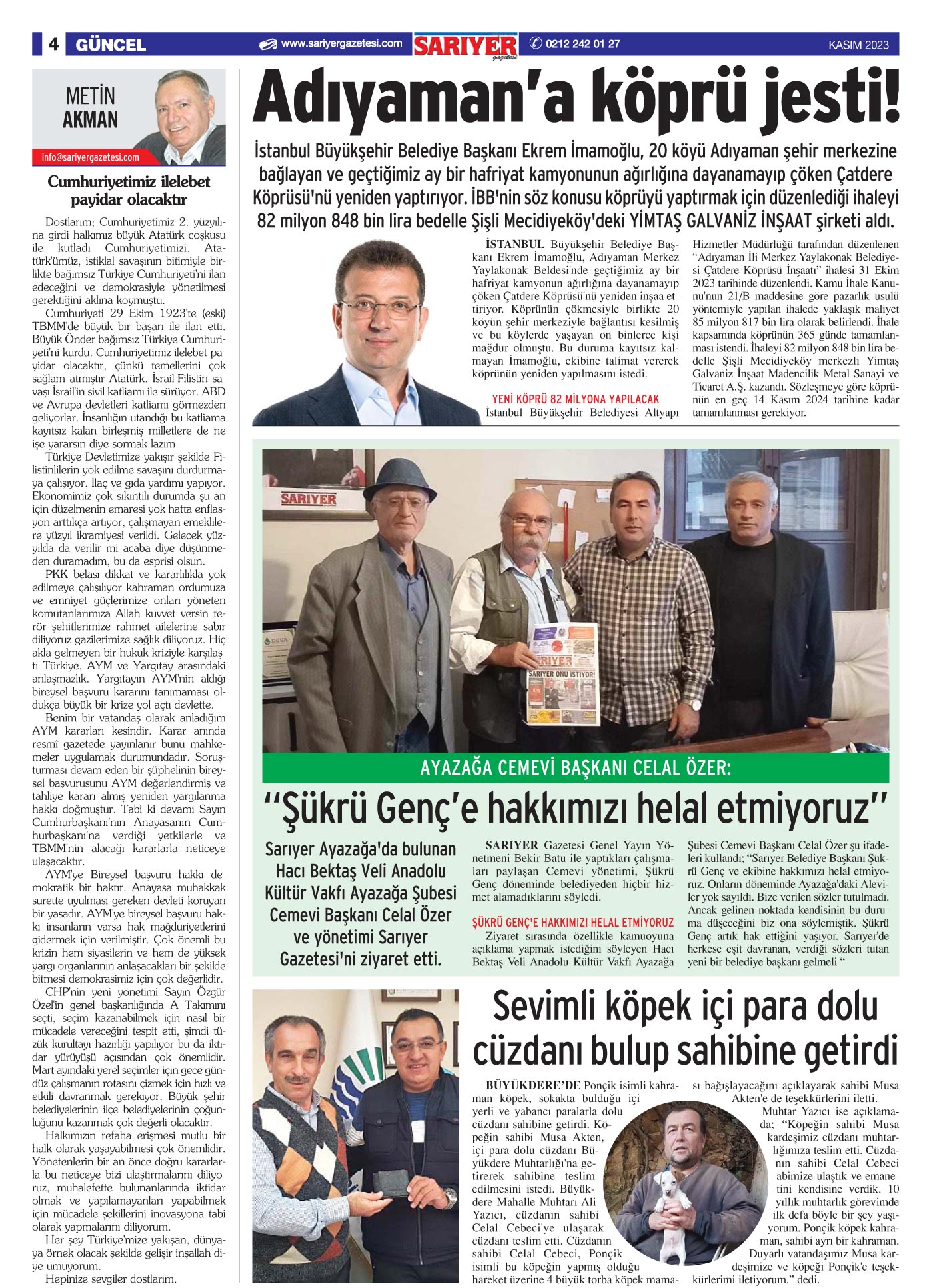 Sarıyer Gazetesi