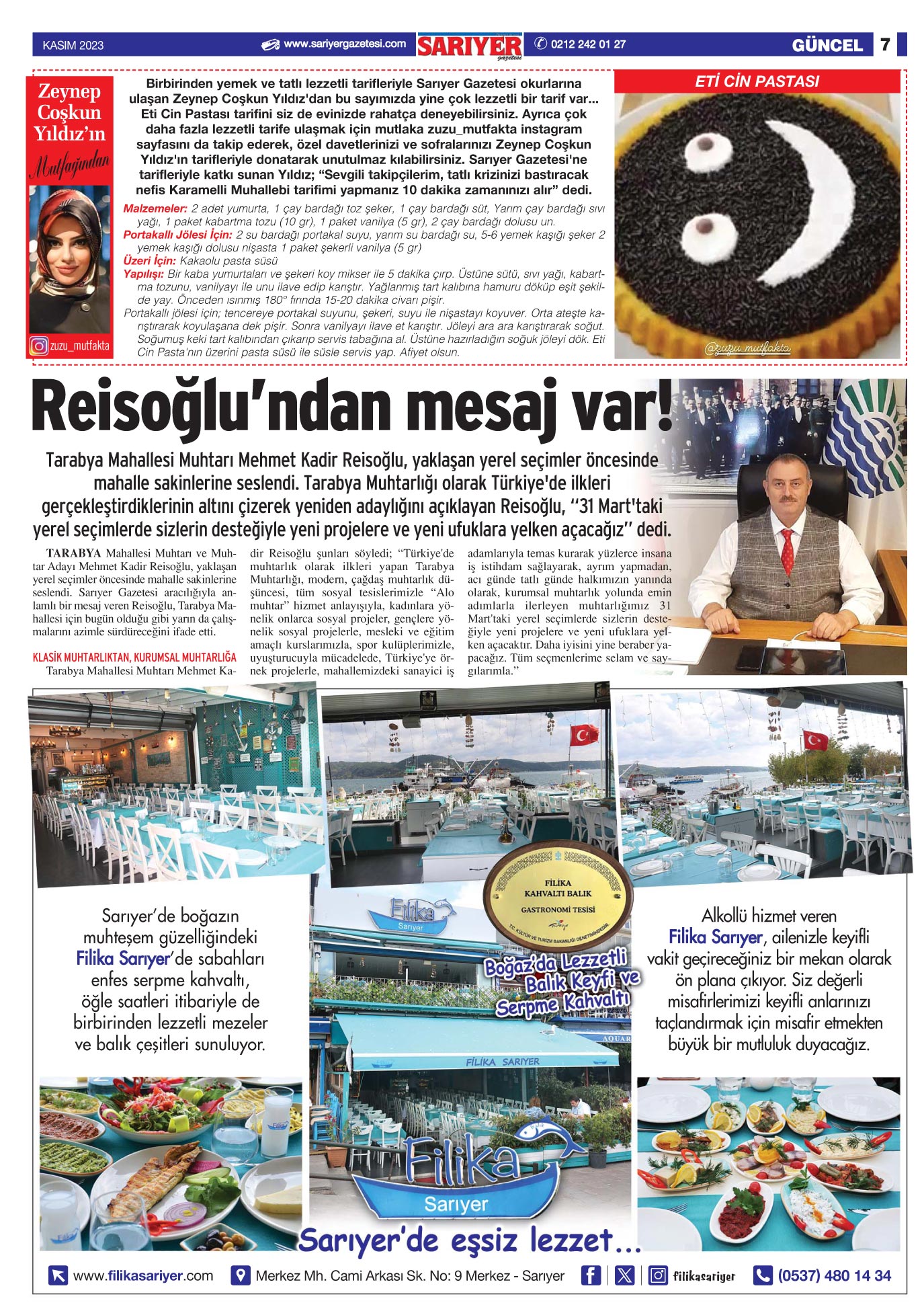 Sarıyer Gazetesi