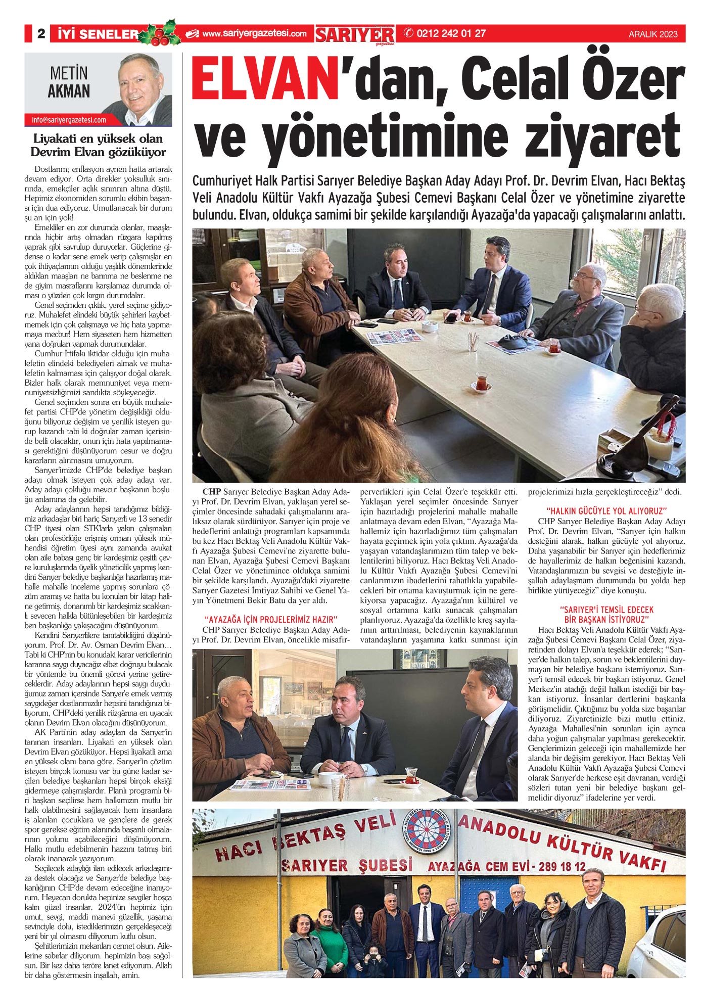 Sarıyer Gazetesi