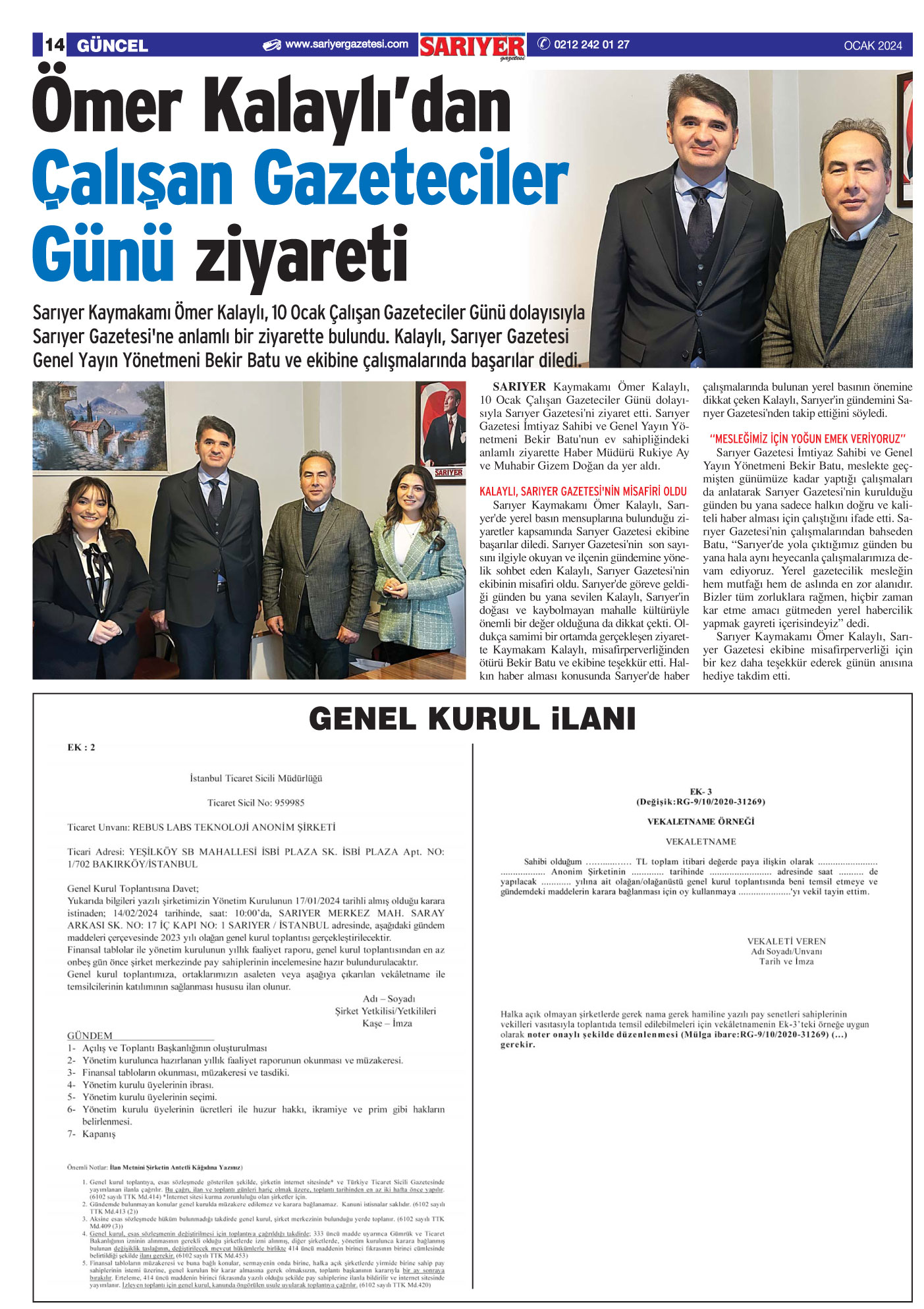 Sarıyer Gazetesi