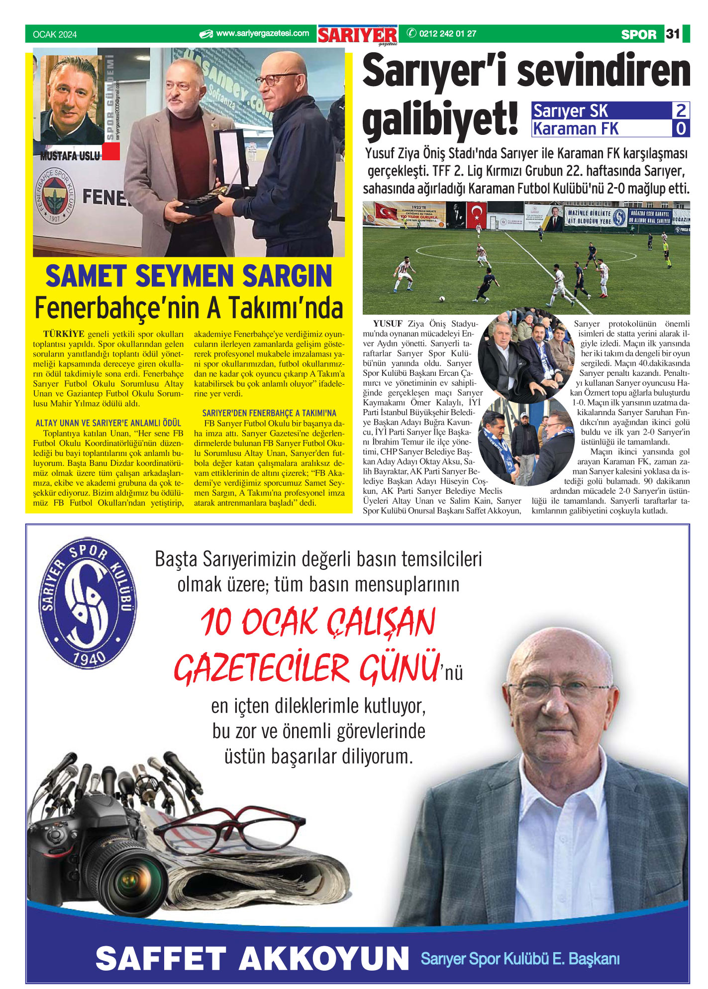 Sarıyer Gazetesi