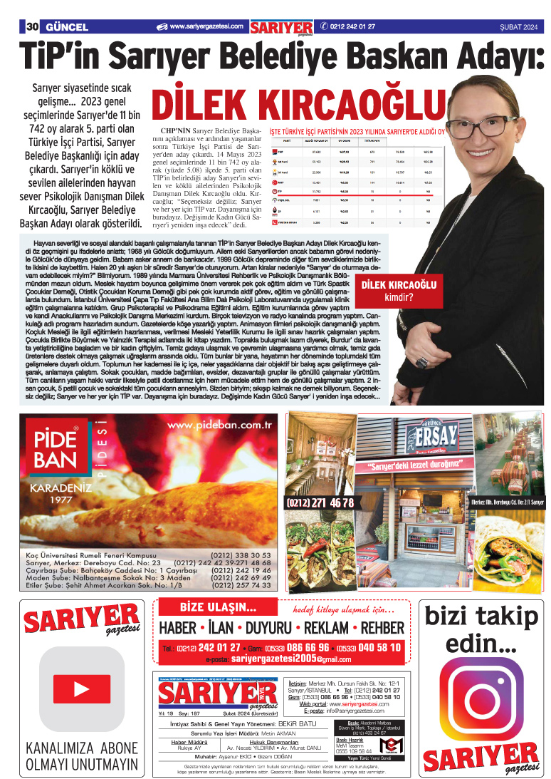 Sarıyer Gazetesi