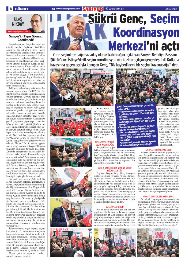 Sarıyer Gazetesi