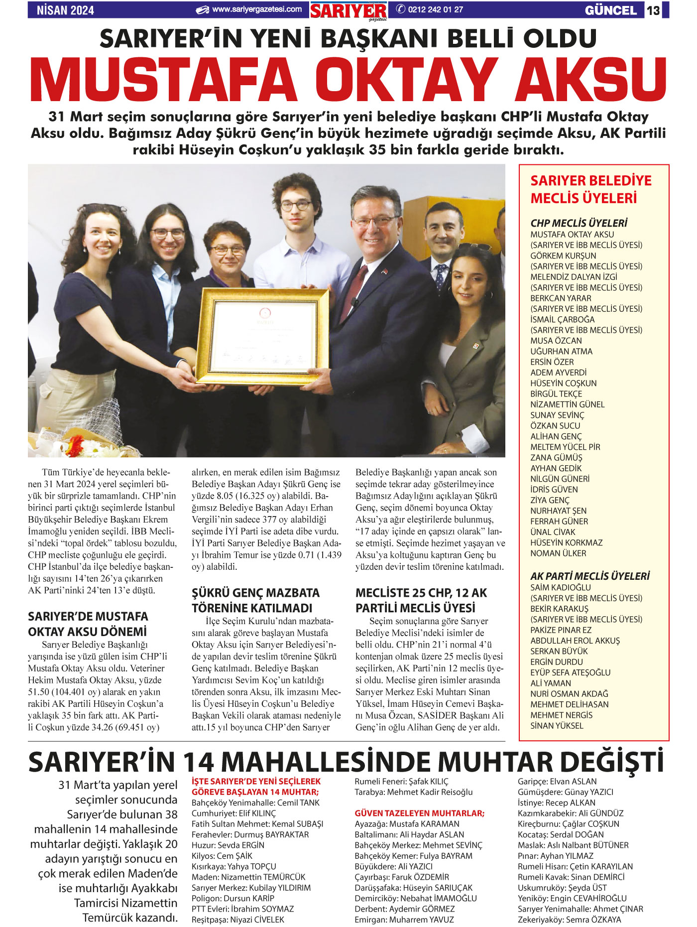 Sarıyer Gazetesi