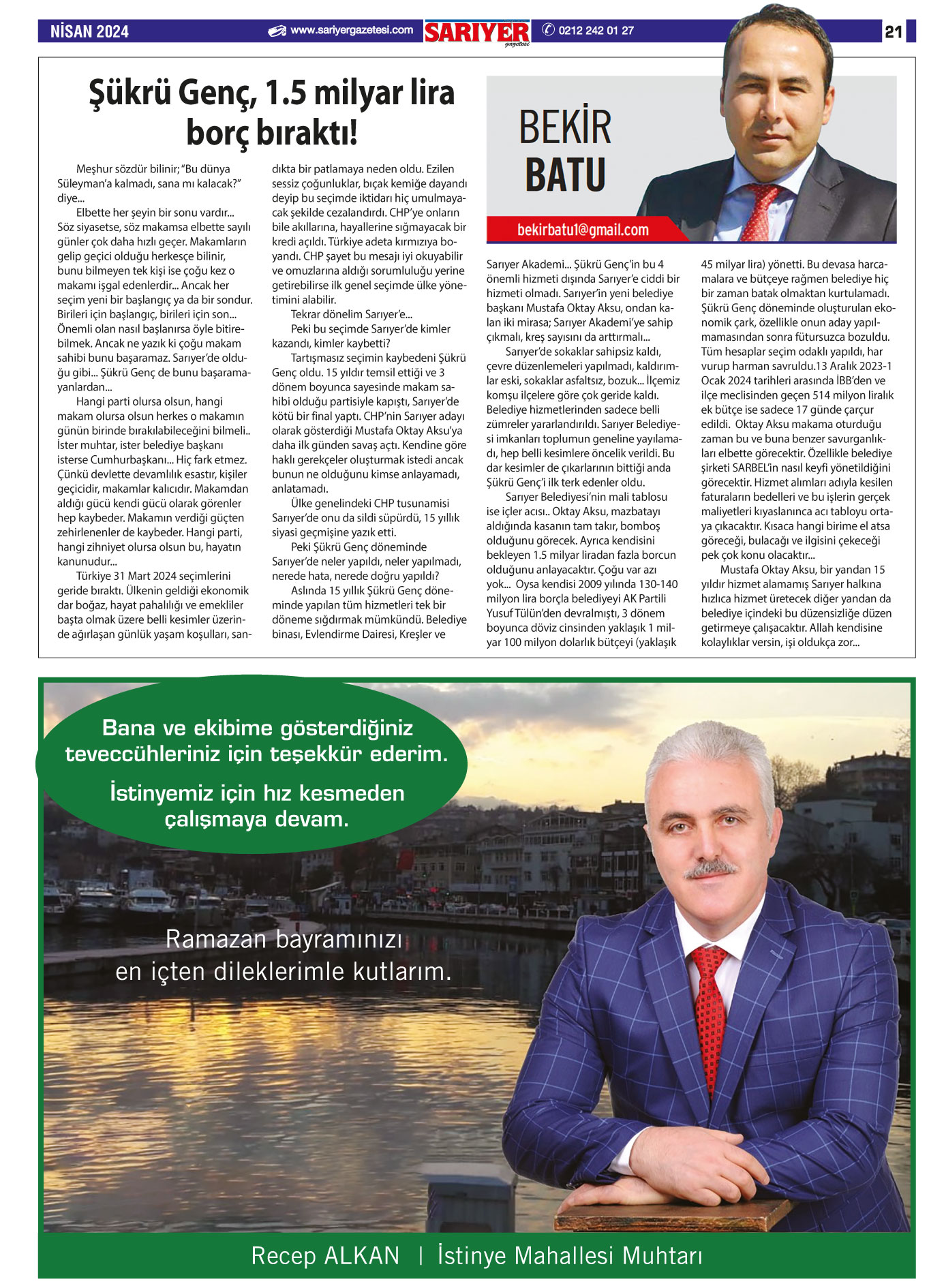 Sarıyer Gazetesi