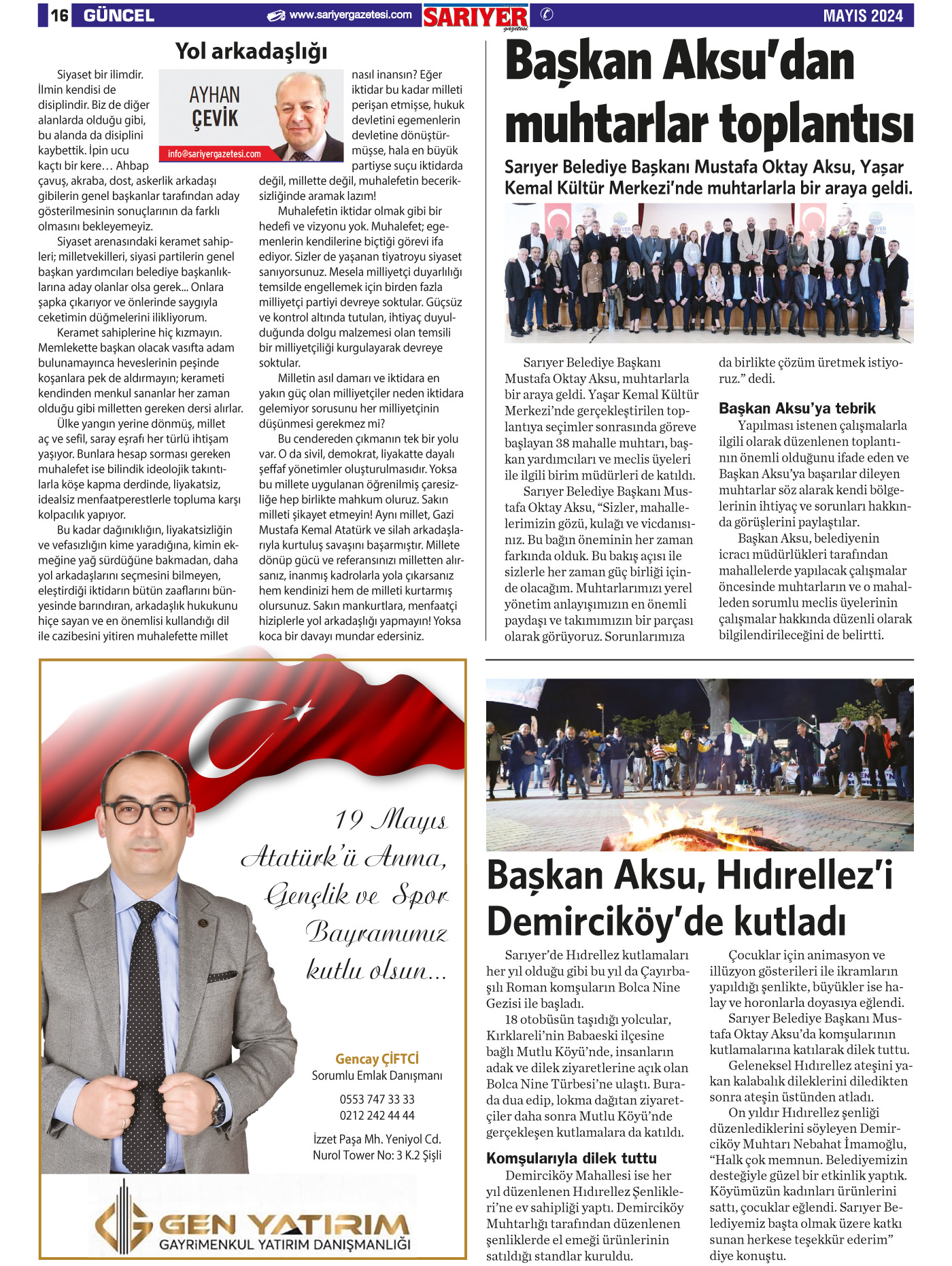 Sarıyer Gazetesi