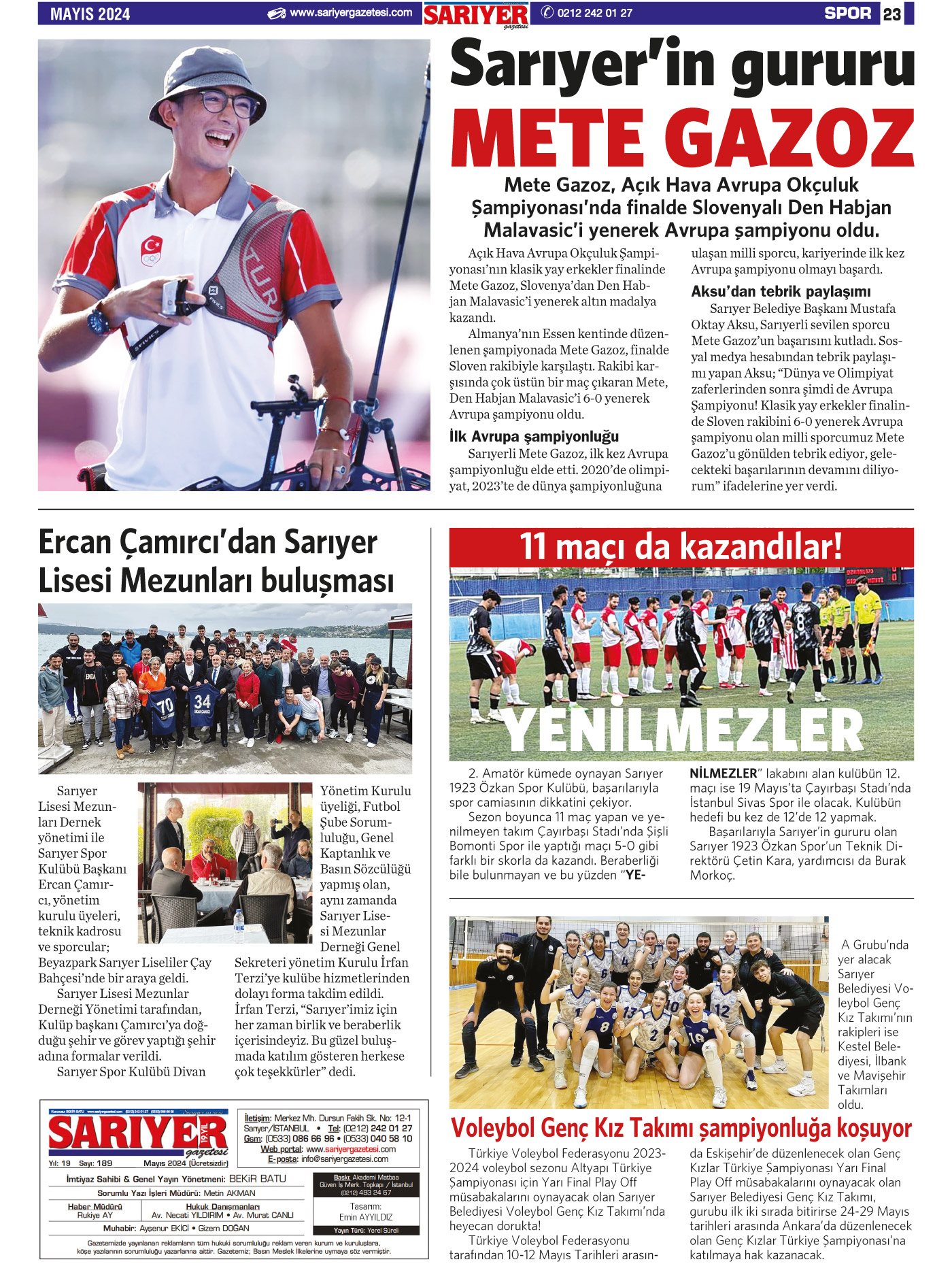 Sarıyer Gazetesi