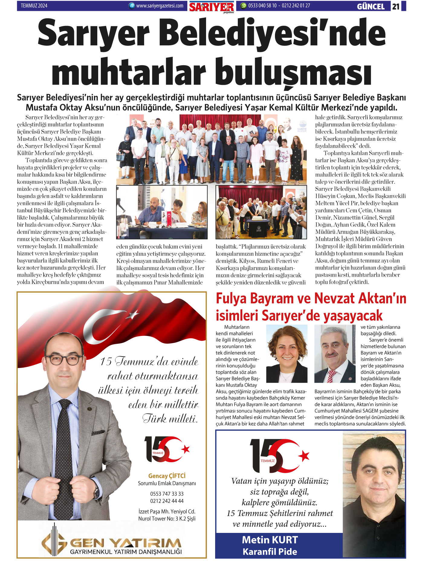 Sarıyer Gazetesi