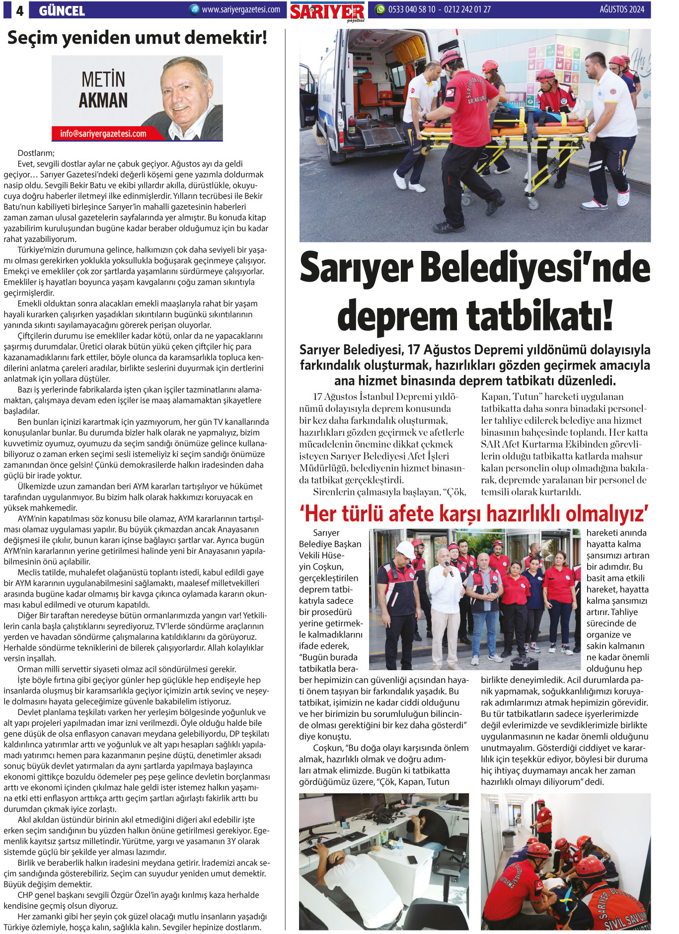 Sarıyer Gazetesi
