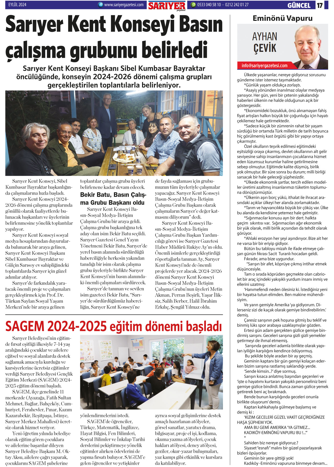 Sarıyer Gazetesi