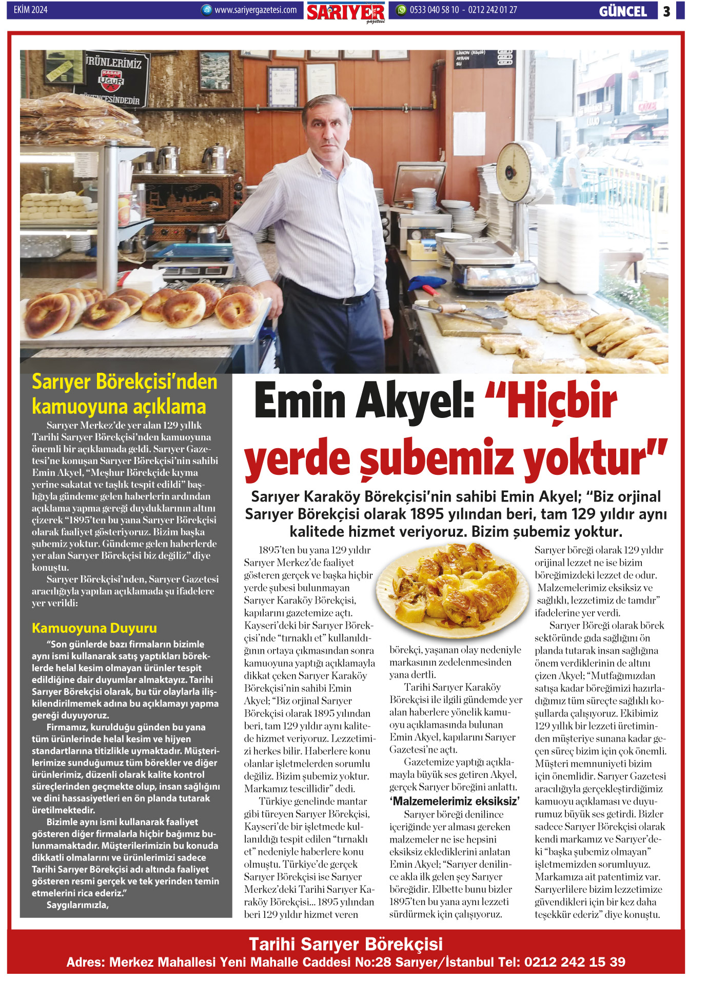 Sarıyer Gazetesi