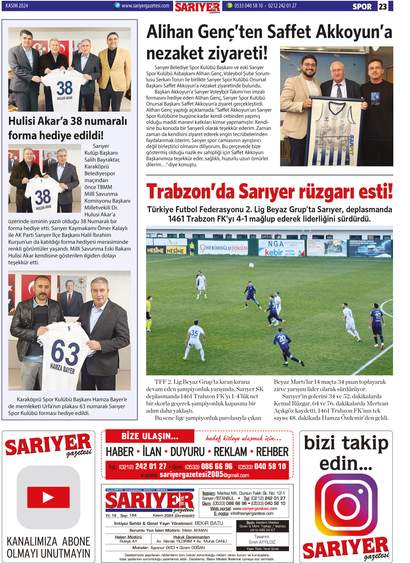 Sarıyer Gazetesi