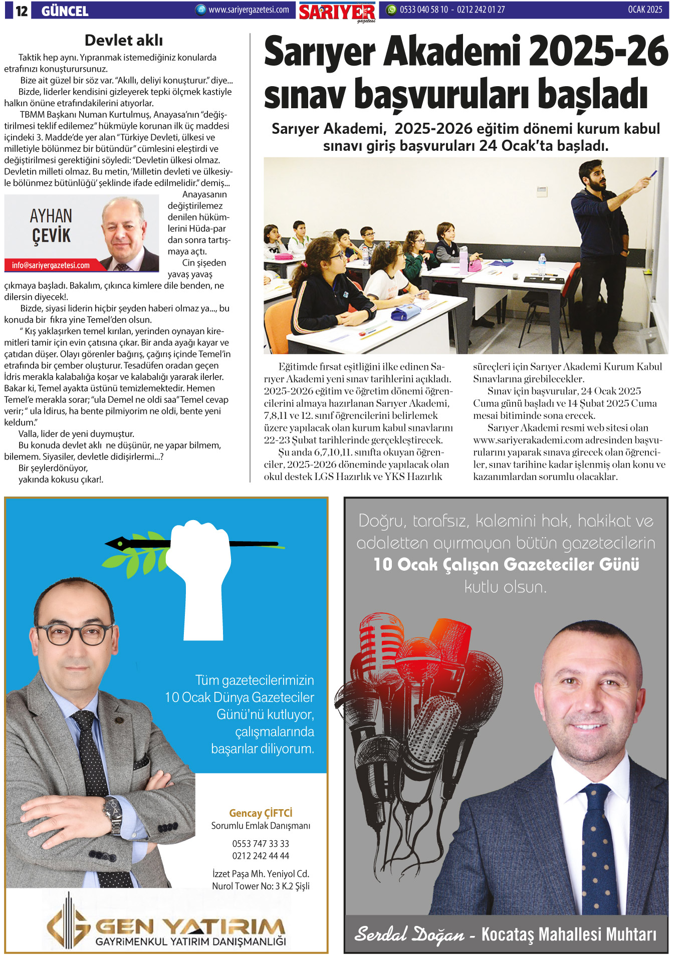 Sarıyer Gazetesi