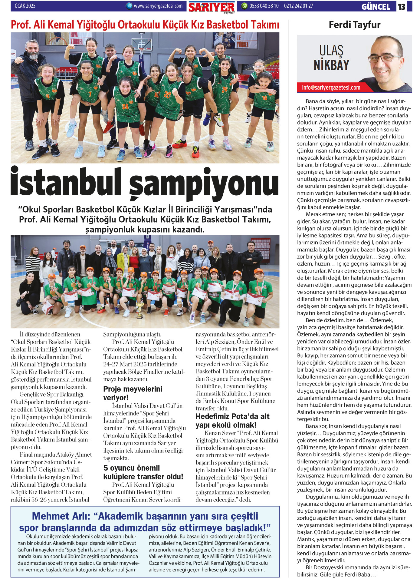 Sarıyer Gazetesi