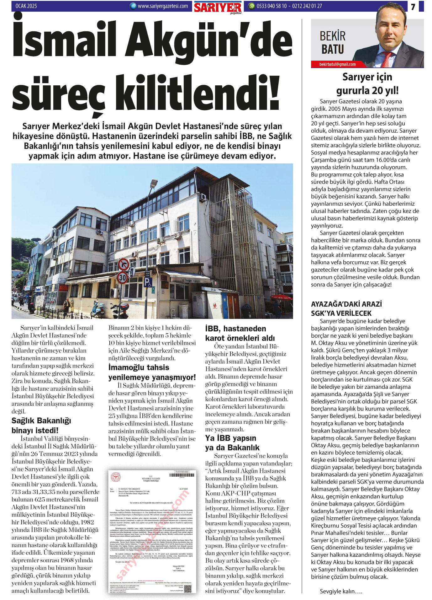 Sarıyer Gazetesi