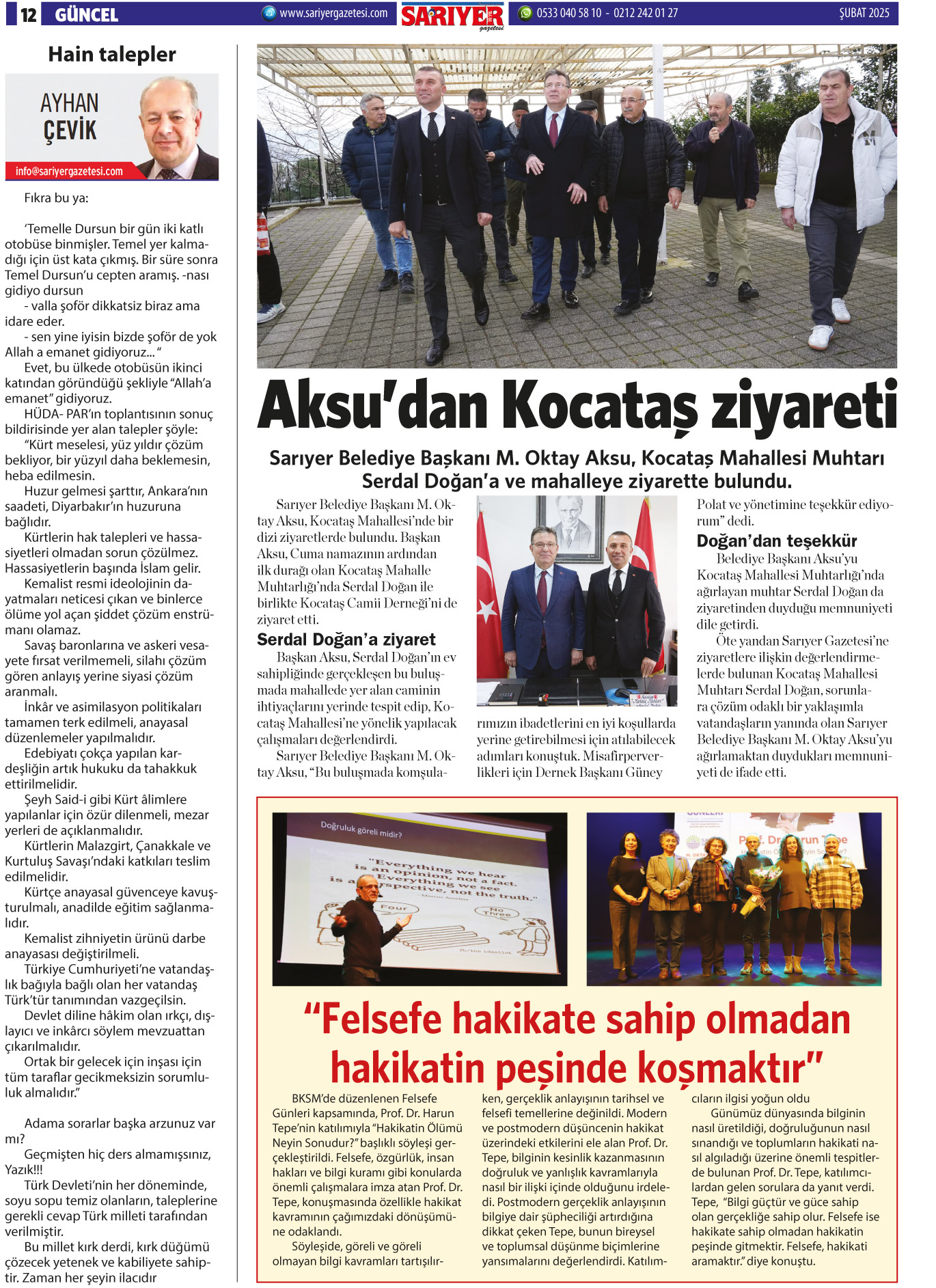 Sarıyer Gazetesi