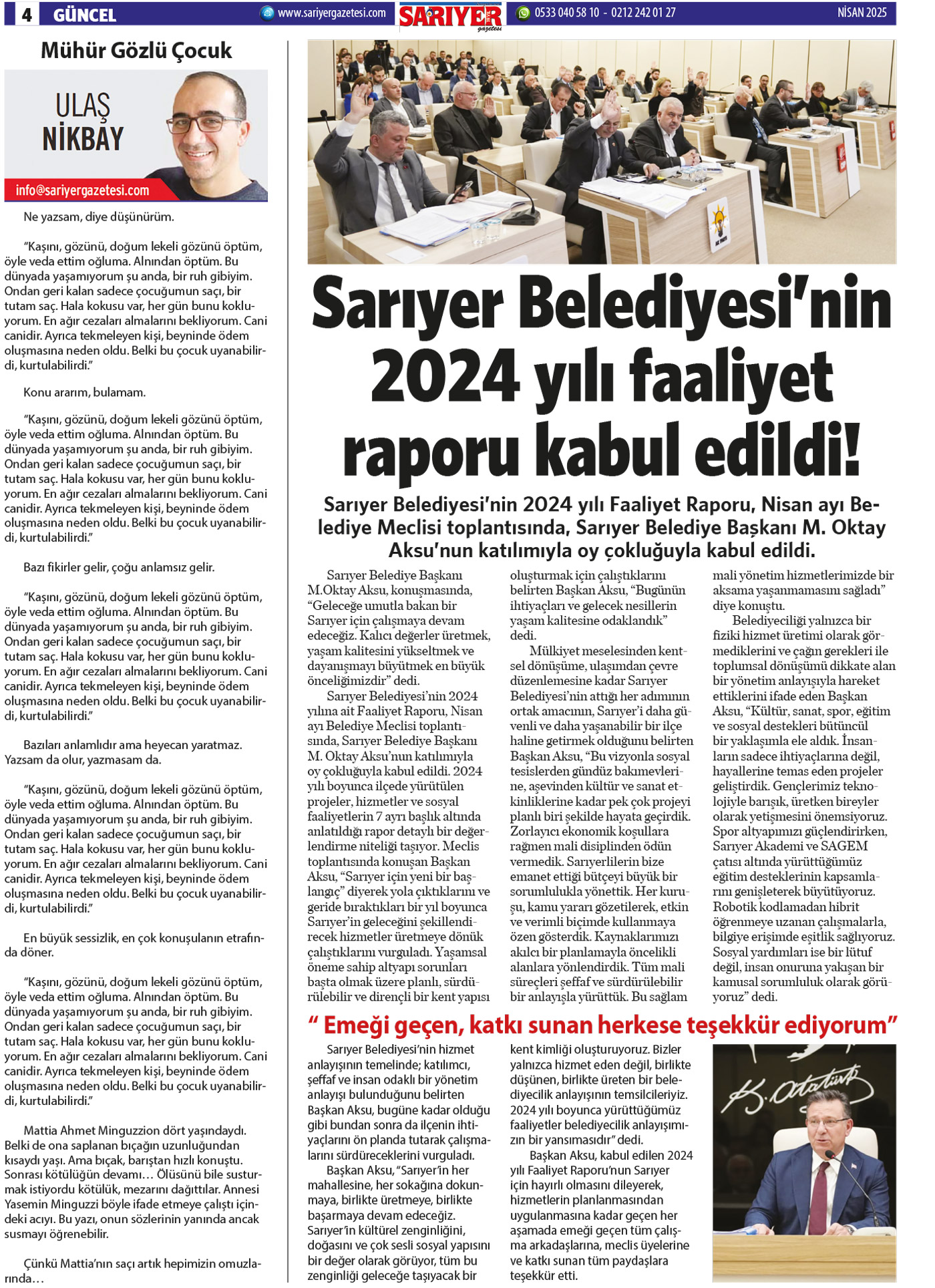 Sarıyer Gazetesi