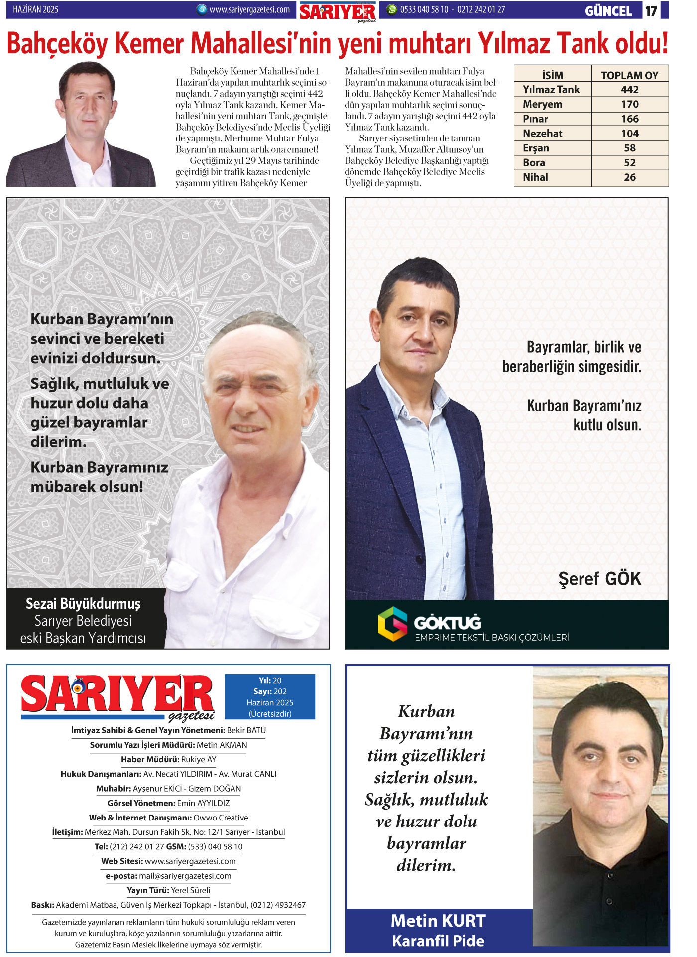 Sarıyer Gazetesi