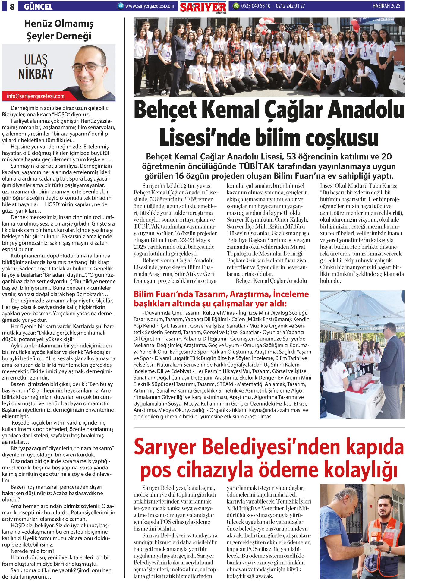 Sarıyer Gazetesi