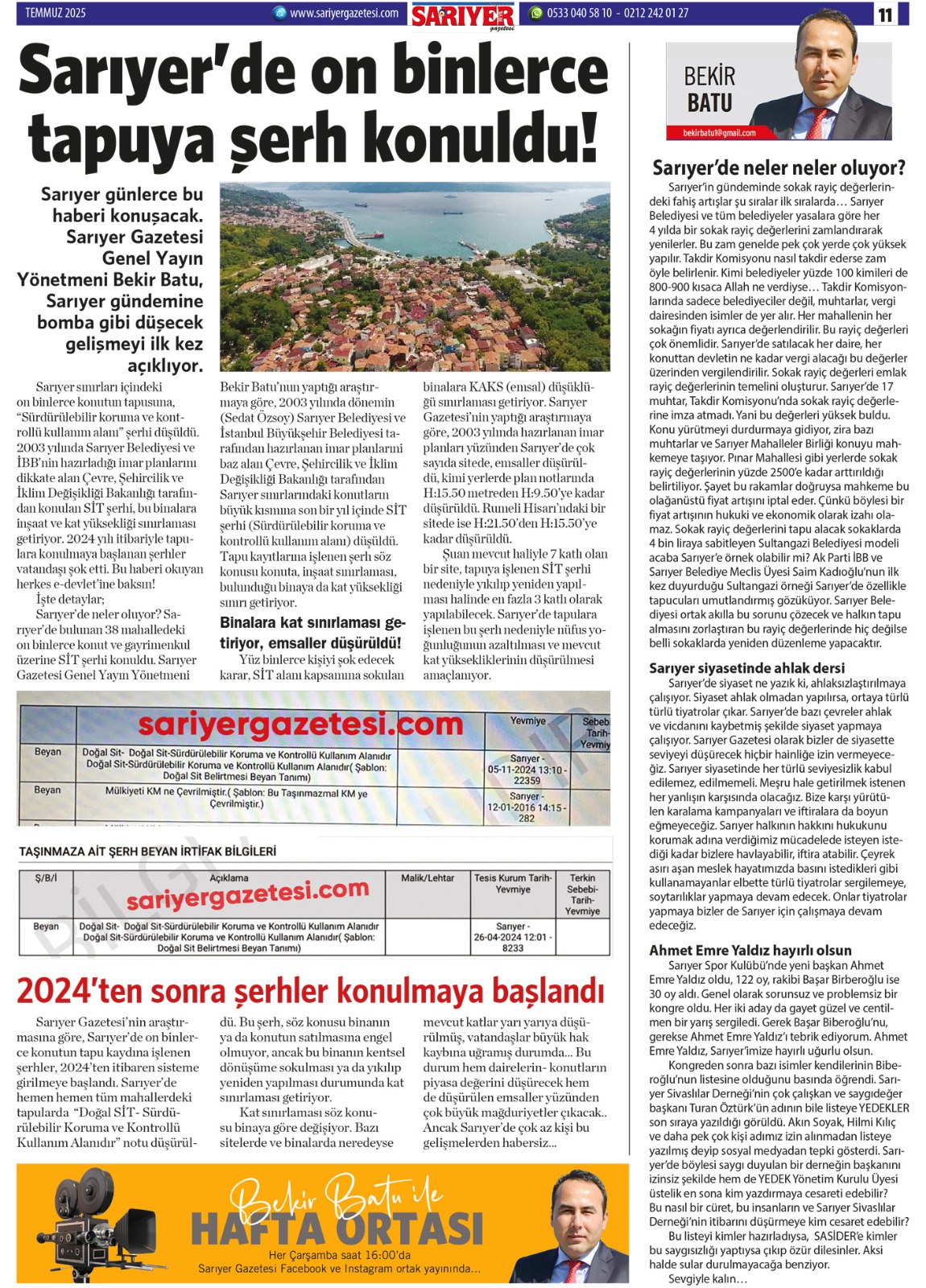 Sarıyer Gazetesi
