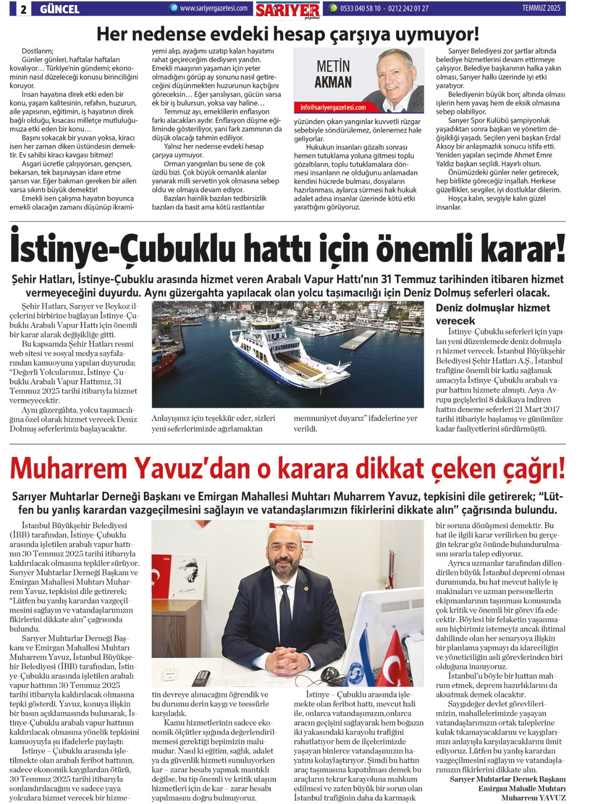 Sarıyer Gazetesi
