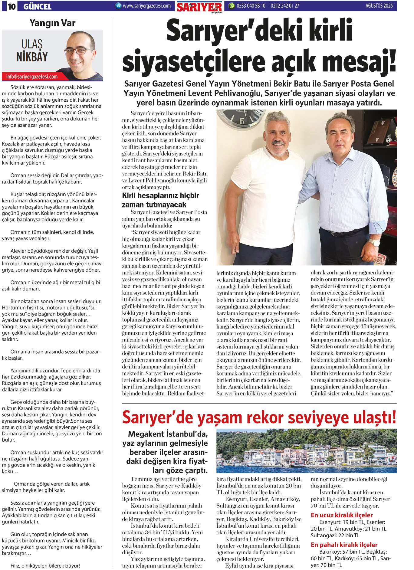 Sarıyer Gazetesi