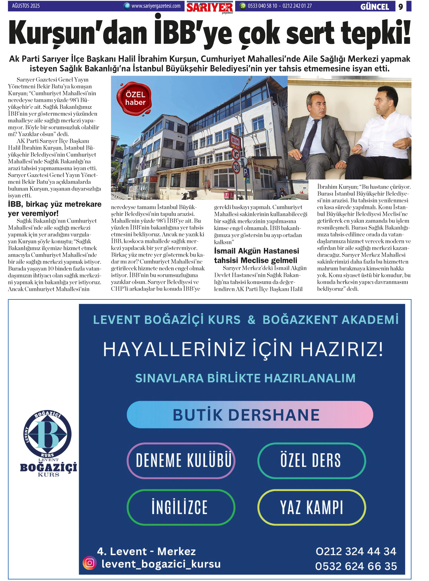 Sarıyer Gazetesi