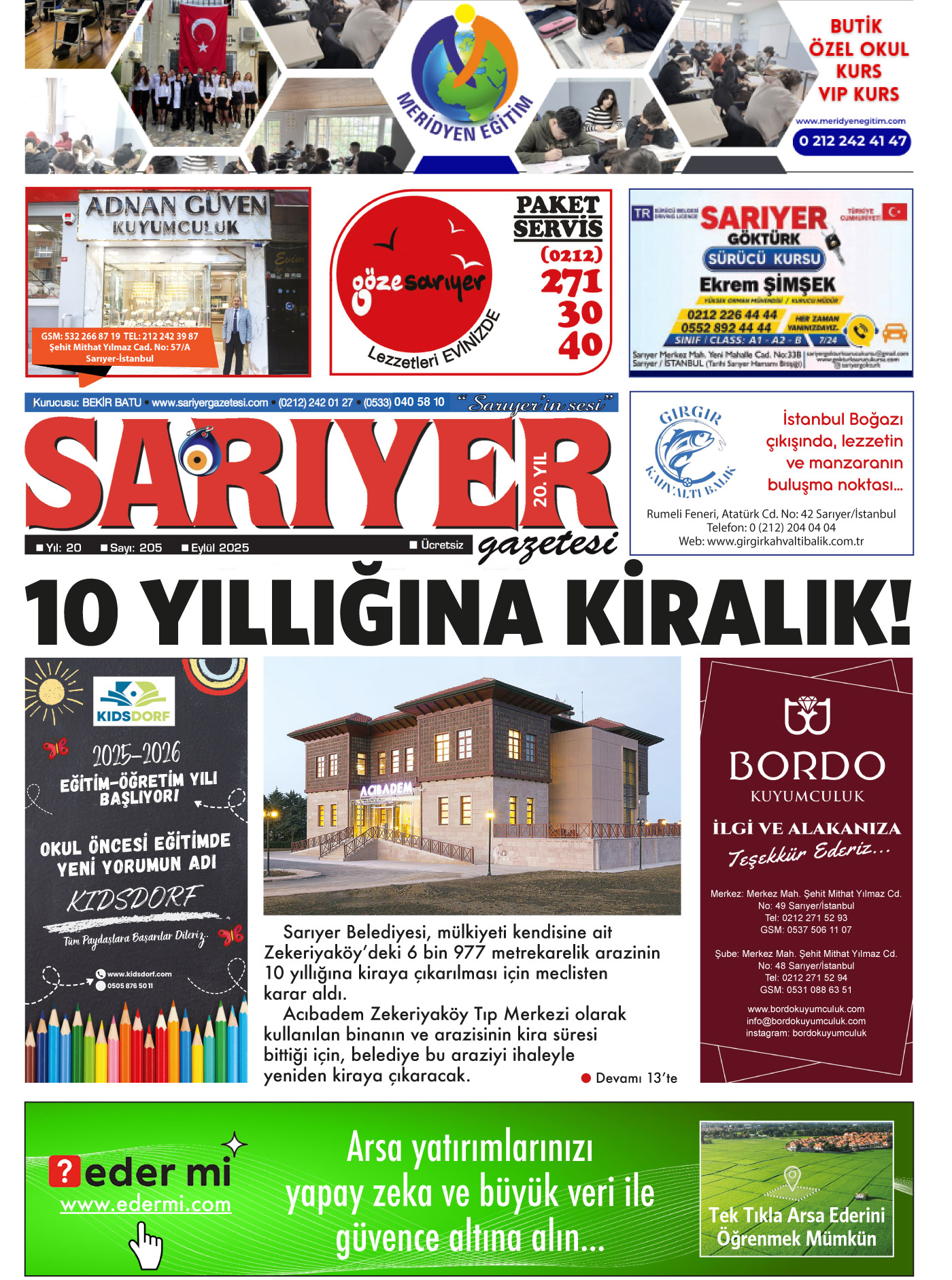 Sarıyer Gazetesi