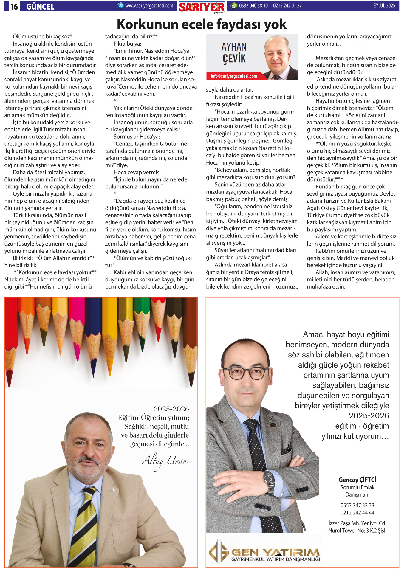 Sarıyer Gazetesi