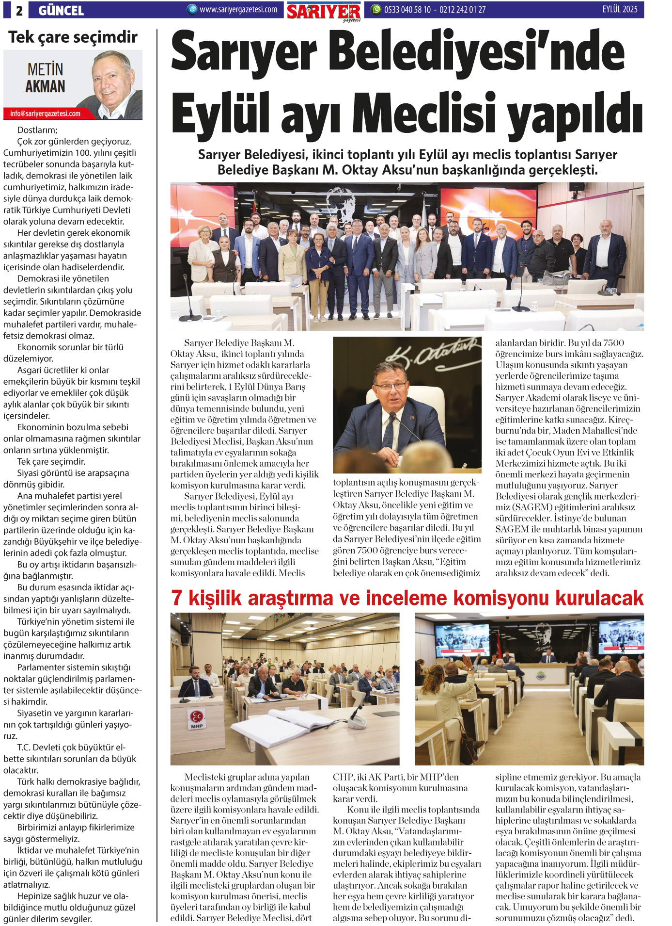 Sarıyer Gazetesi