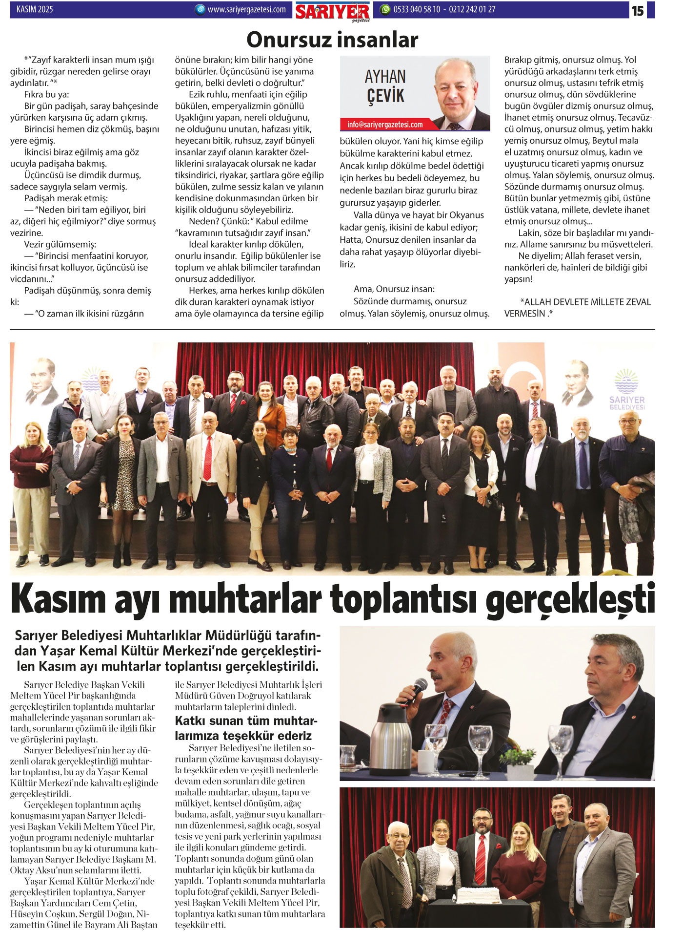 Sarıyer Gazetesi