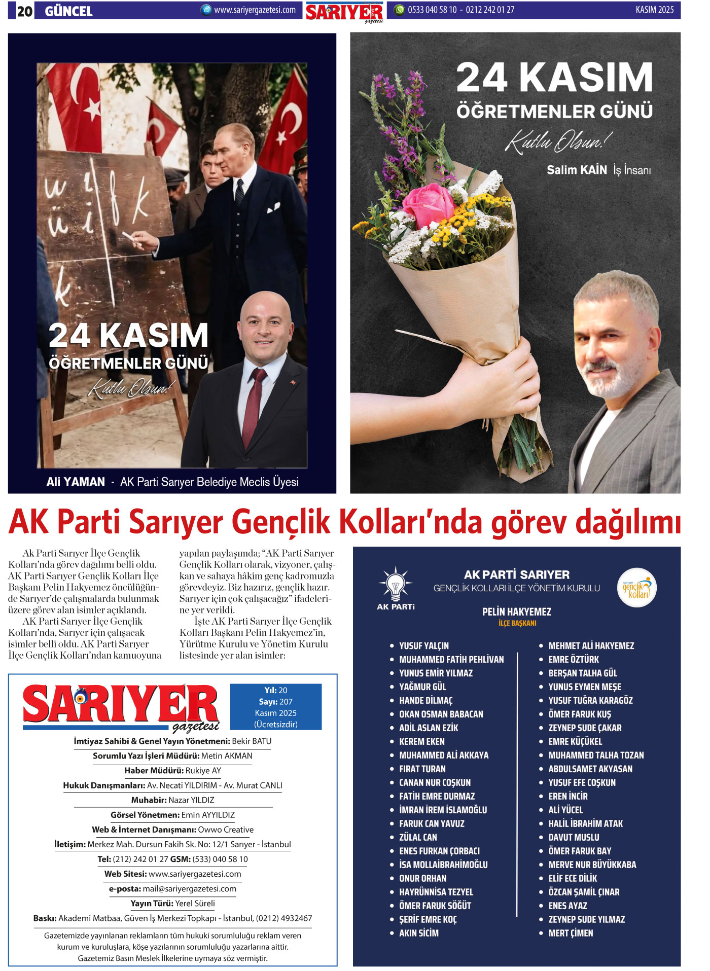 Sarıyer Gazetesi