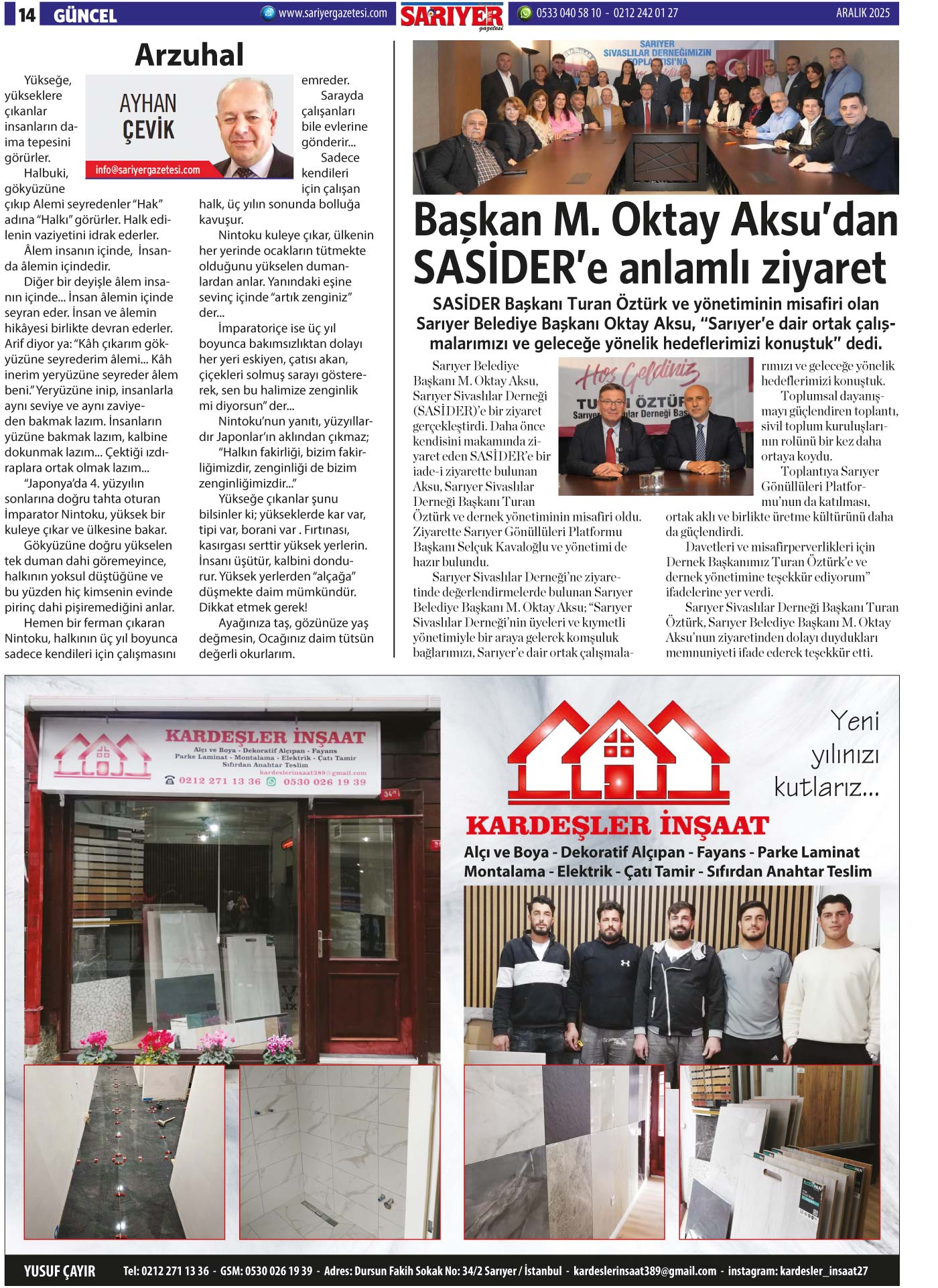 Sarıyer Gazetesi