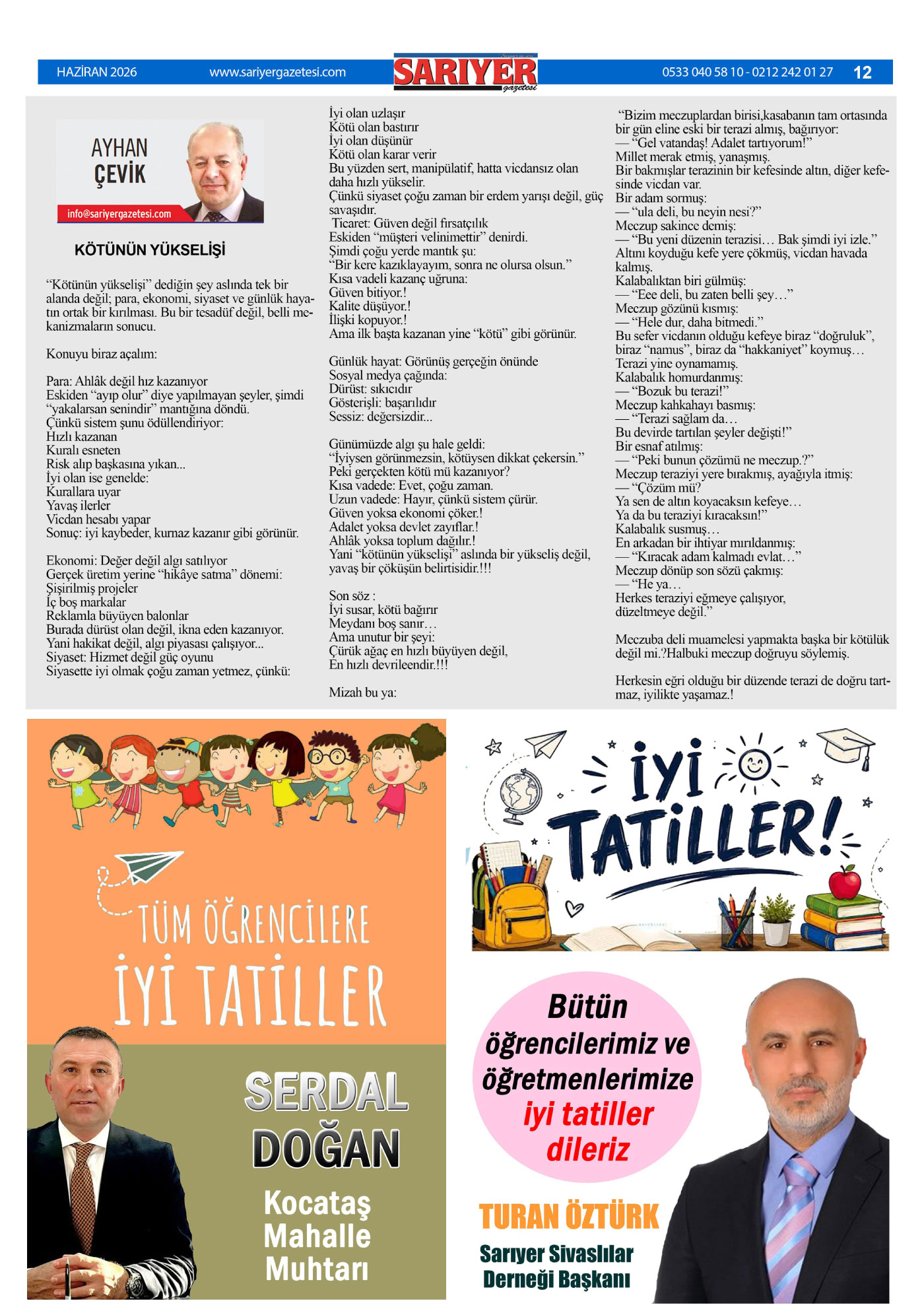 Sarıyer Gazetesi