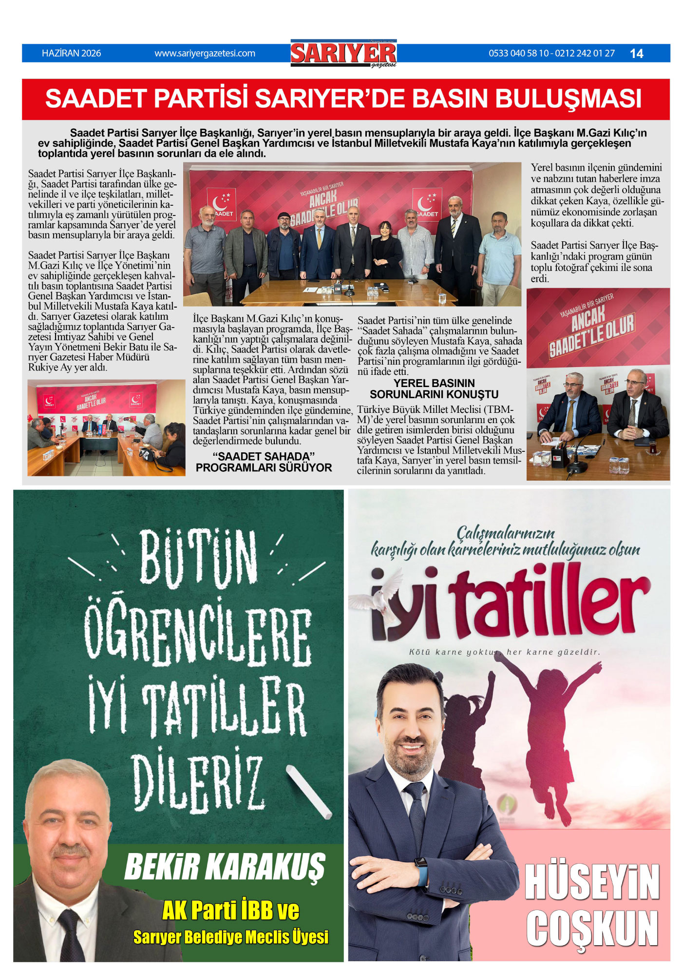 Sarıyer Gazetesi