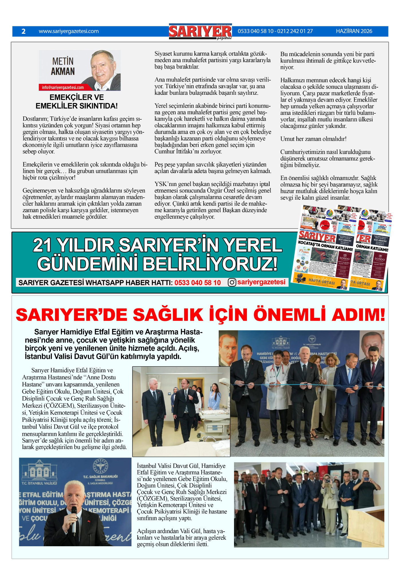 Sarıyer Gazetesi
