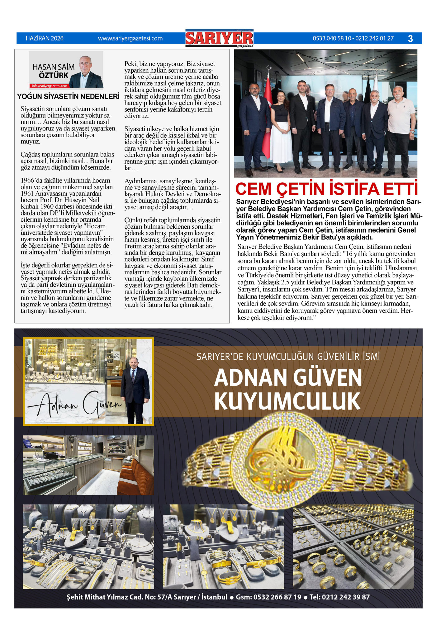 Sarıyer Gazetesi
