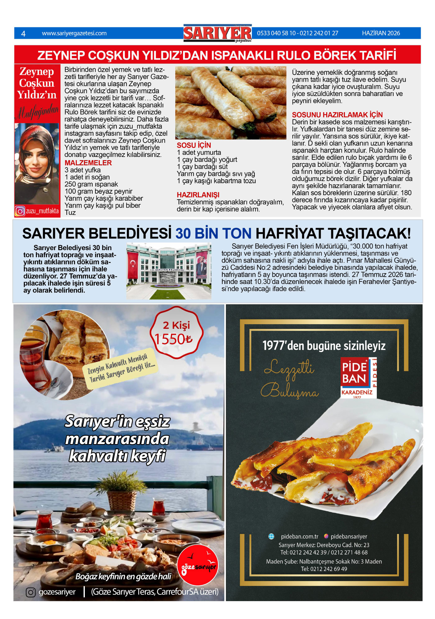 Sarıyer Gazetesi