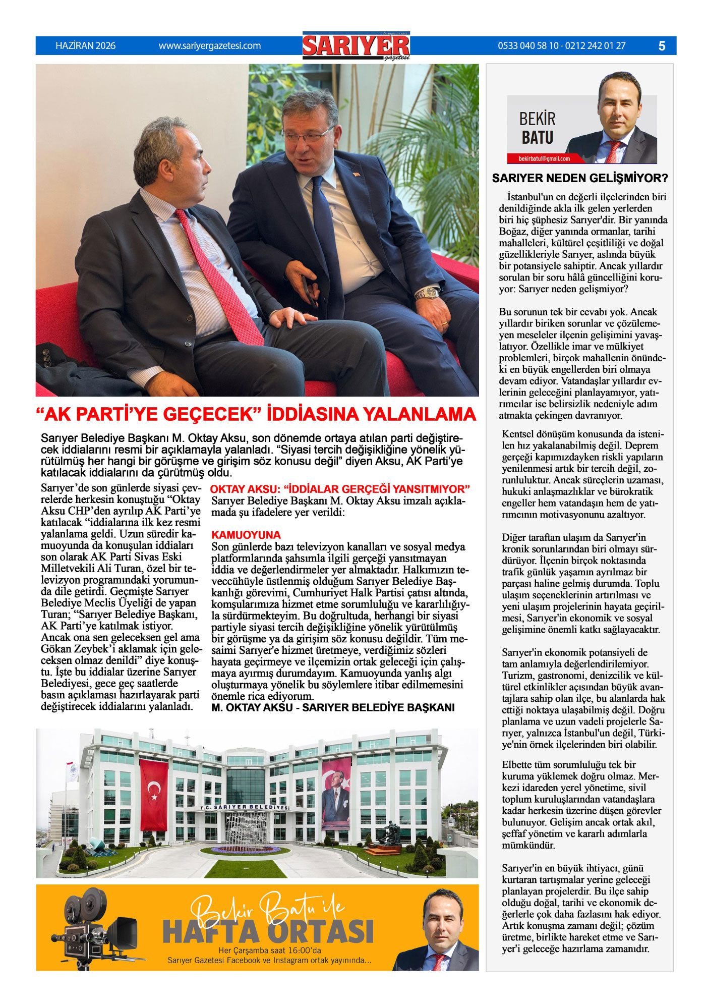 Sarıyer Gazetesi
