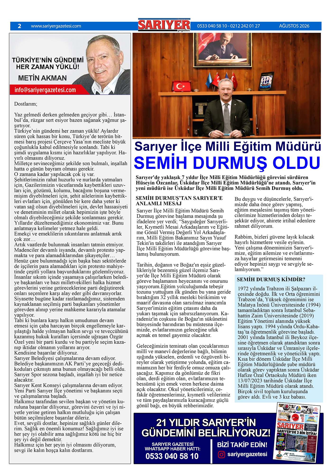 Sarıyer Gazetesi