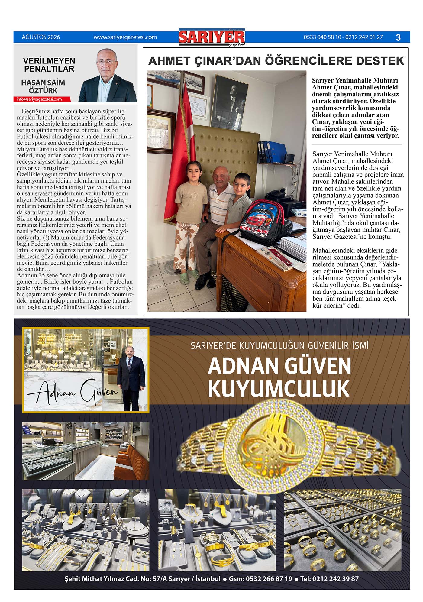 Sarıyer Gazetesi