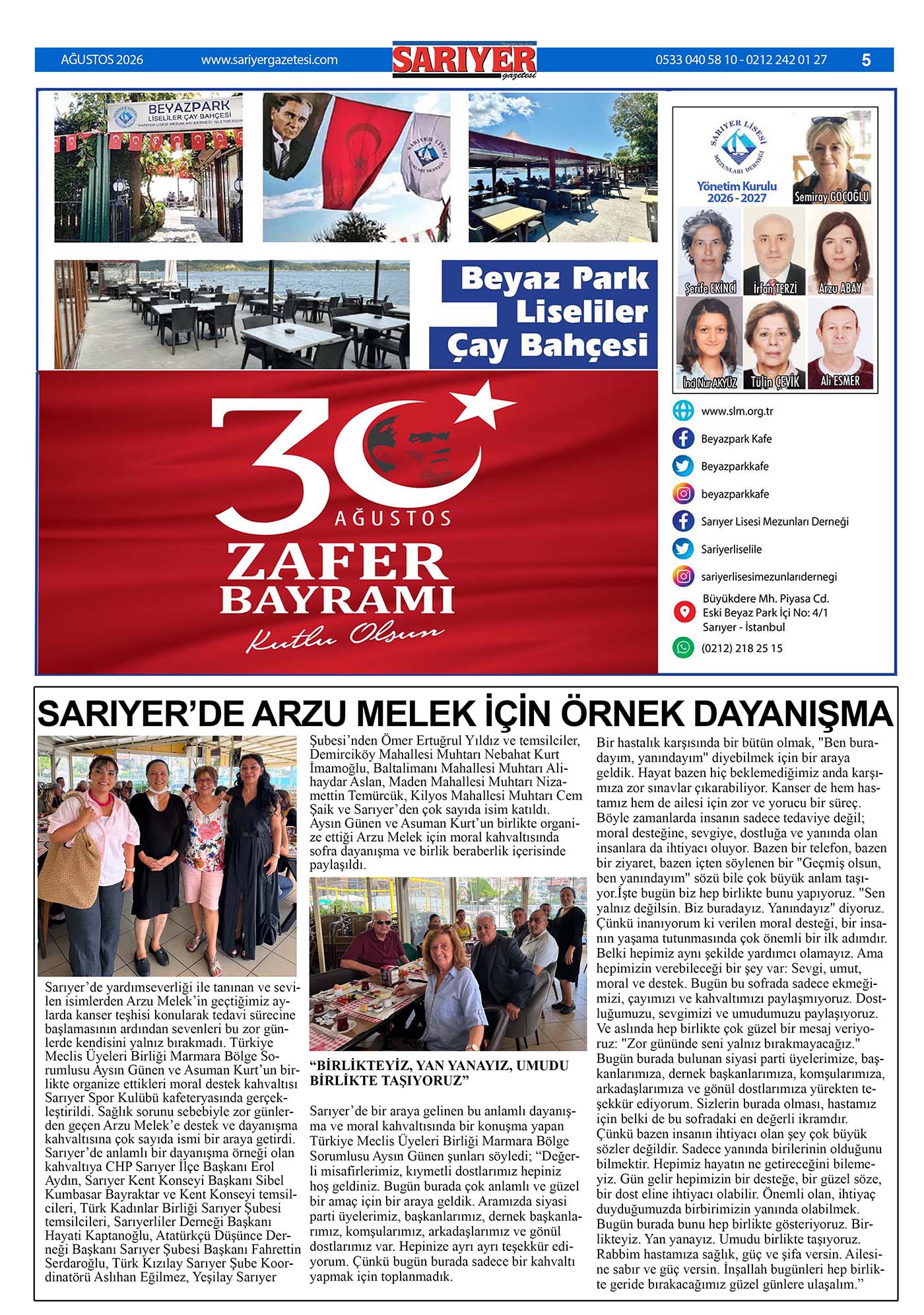 Sarıyer Gazetesi