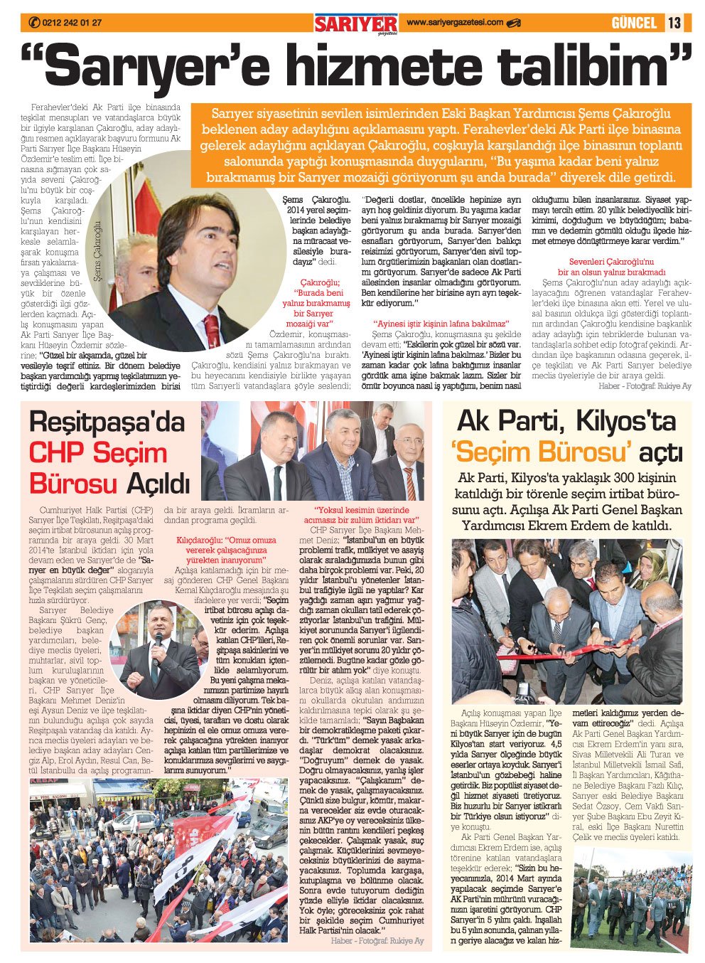 Sarıyer Gazetesi