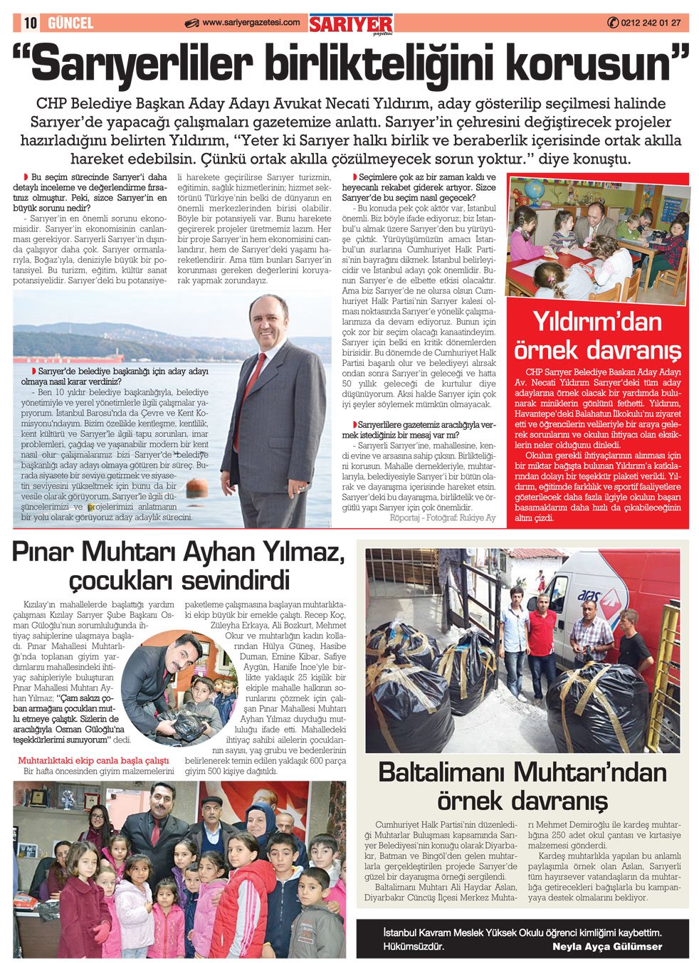 Sarıyer Gazetesi