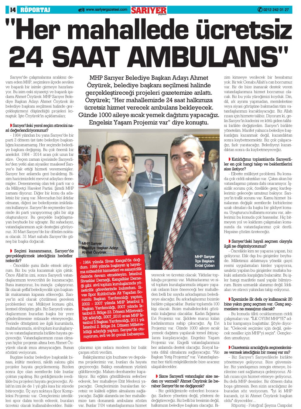 Sarıyer Gazetesi