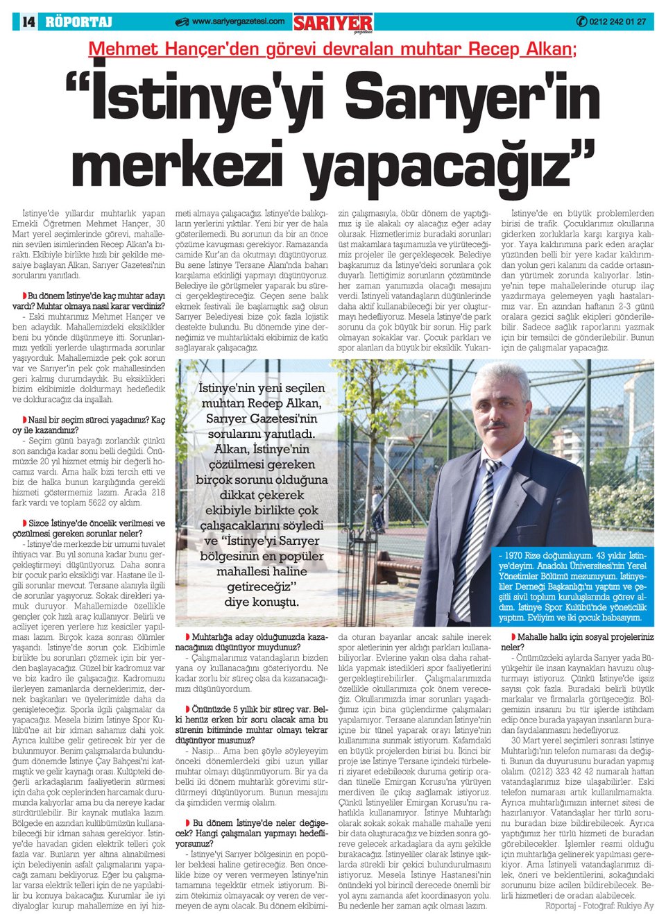 Sarıyer Gazetesi
