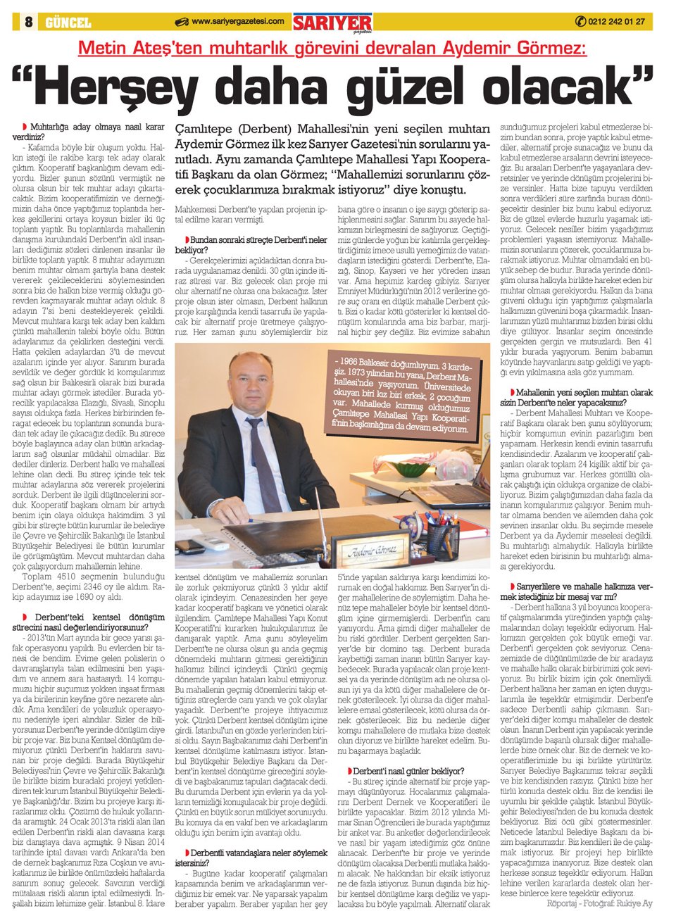 Sarıyer Gazetesi