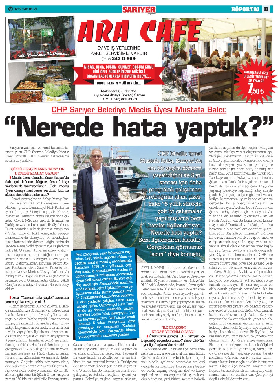 Sarıyer Gazetesi