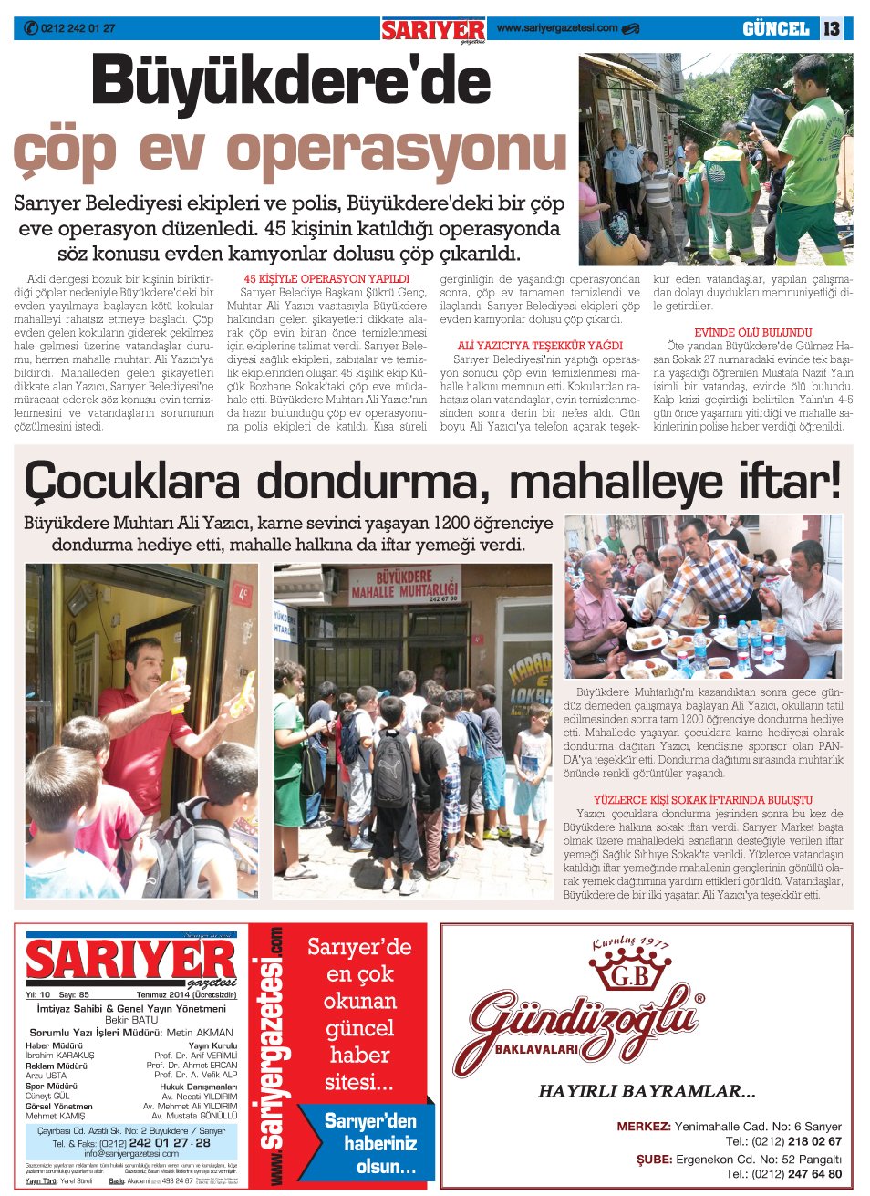 Sarıyer Gazetesi