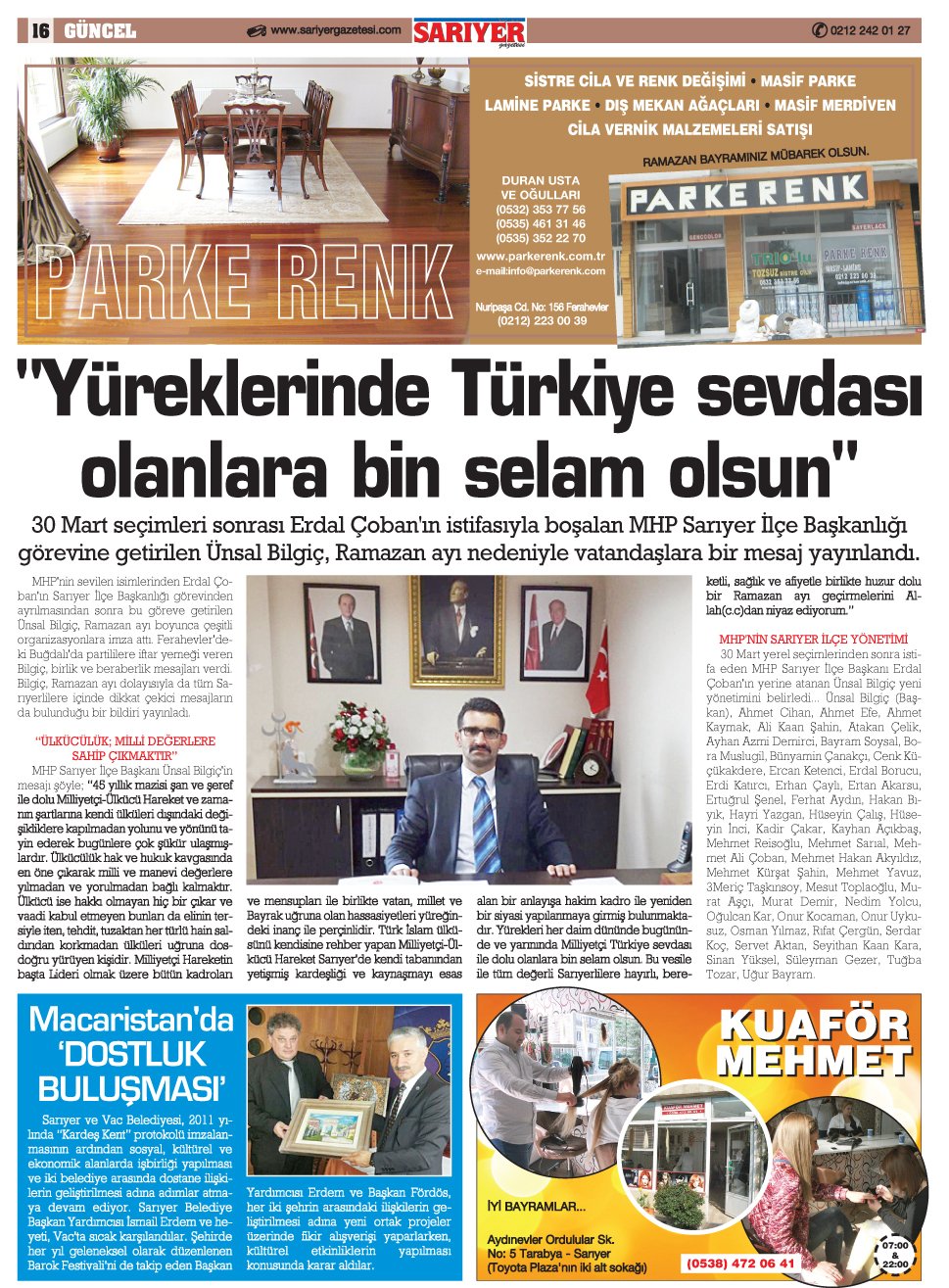 Sarıyer Gazetesi